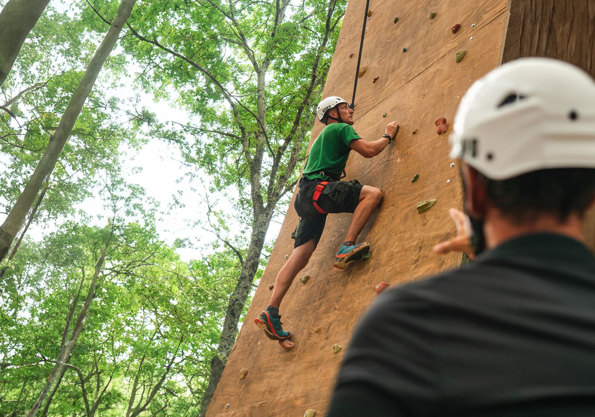 Discover our climbing wall in Tuscany for adults and children | Castelfalfi Adventure Park